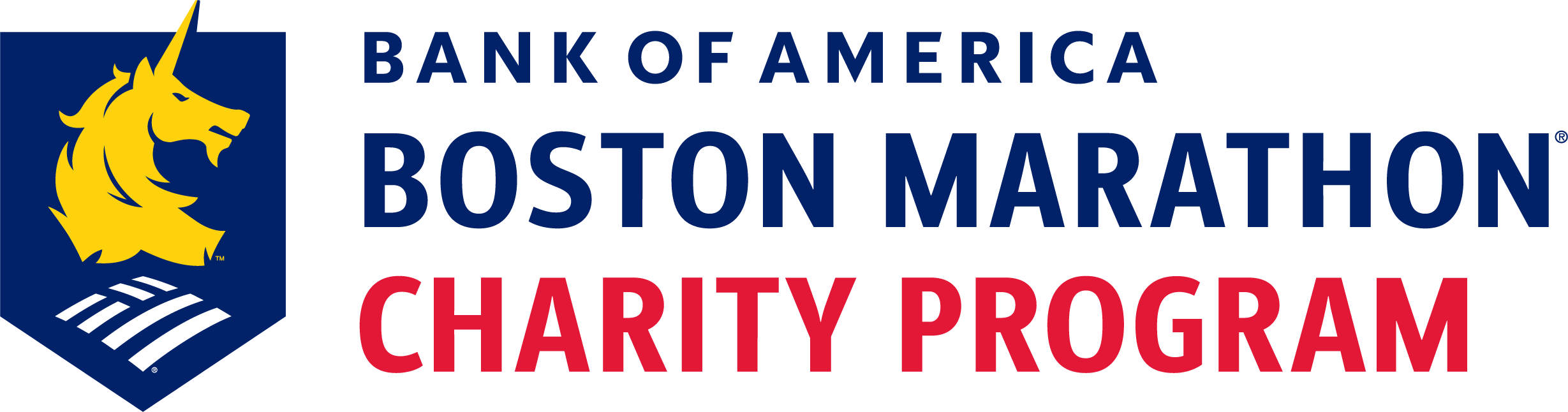 Bank of America Boston Marathon Charity Program logo